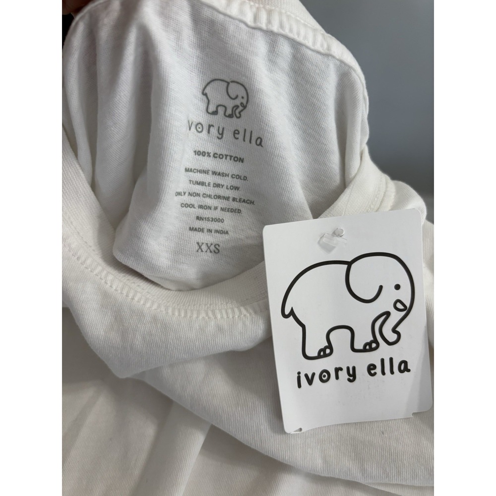 ivory ella long sleeve t shirt Fall Feelings Classic Holiday Fall Fits Like M - Picture 2 of 6